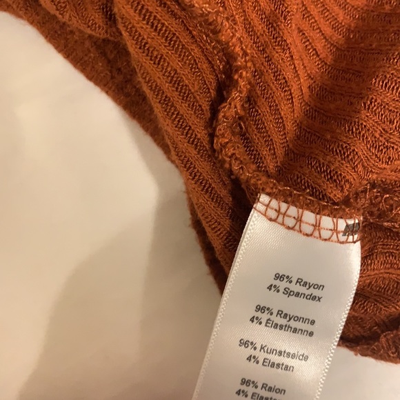 Project Social T Rust Orange Bailey Wrap Tee - Picture 9 of 9